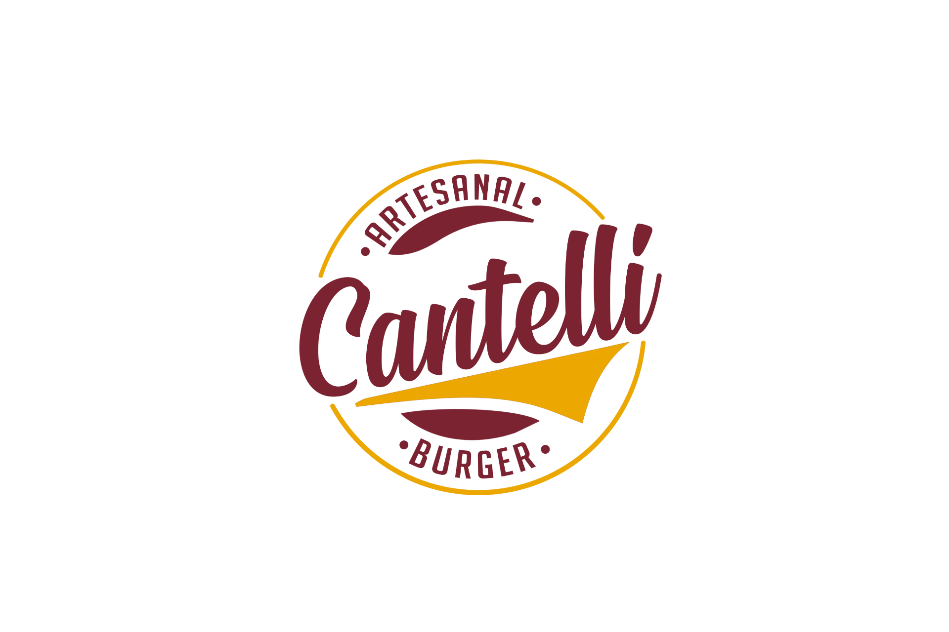 Logotipo original Cantelli Burger
